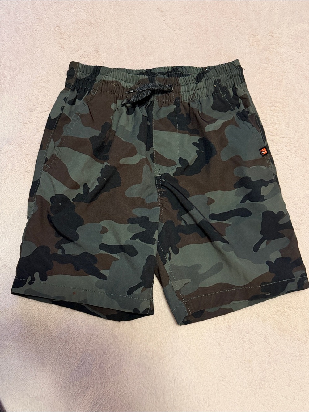 Quiksilver Olive Camo Shorts